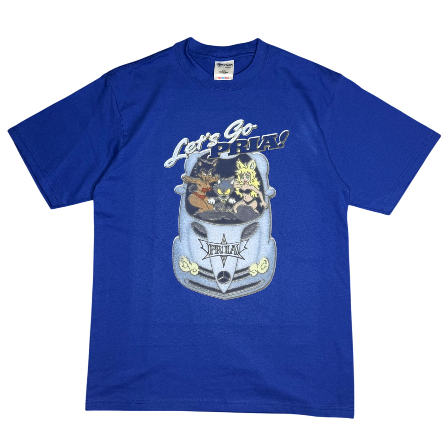 MENACE LOGO TEE BLUE